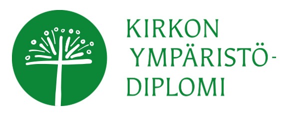 Kirkon ympäristödiplomin logo