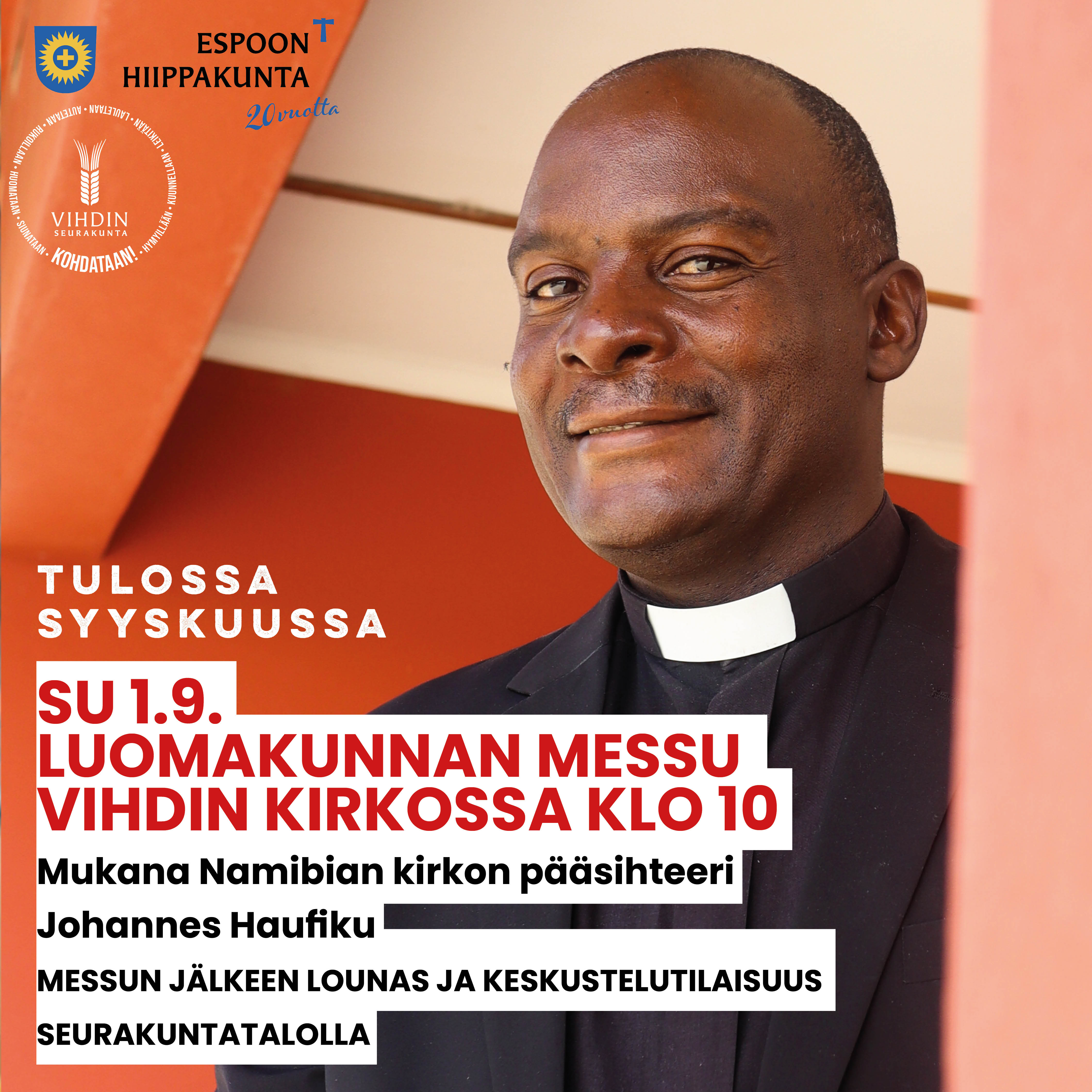 pastori Johannes Haufiku