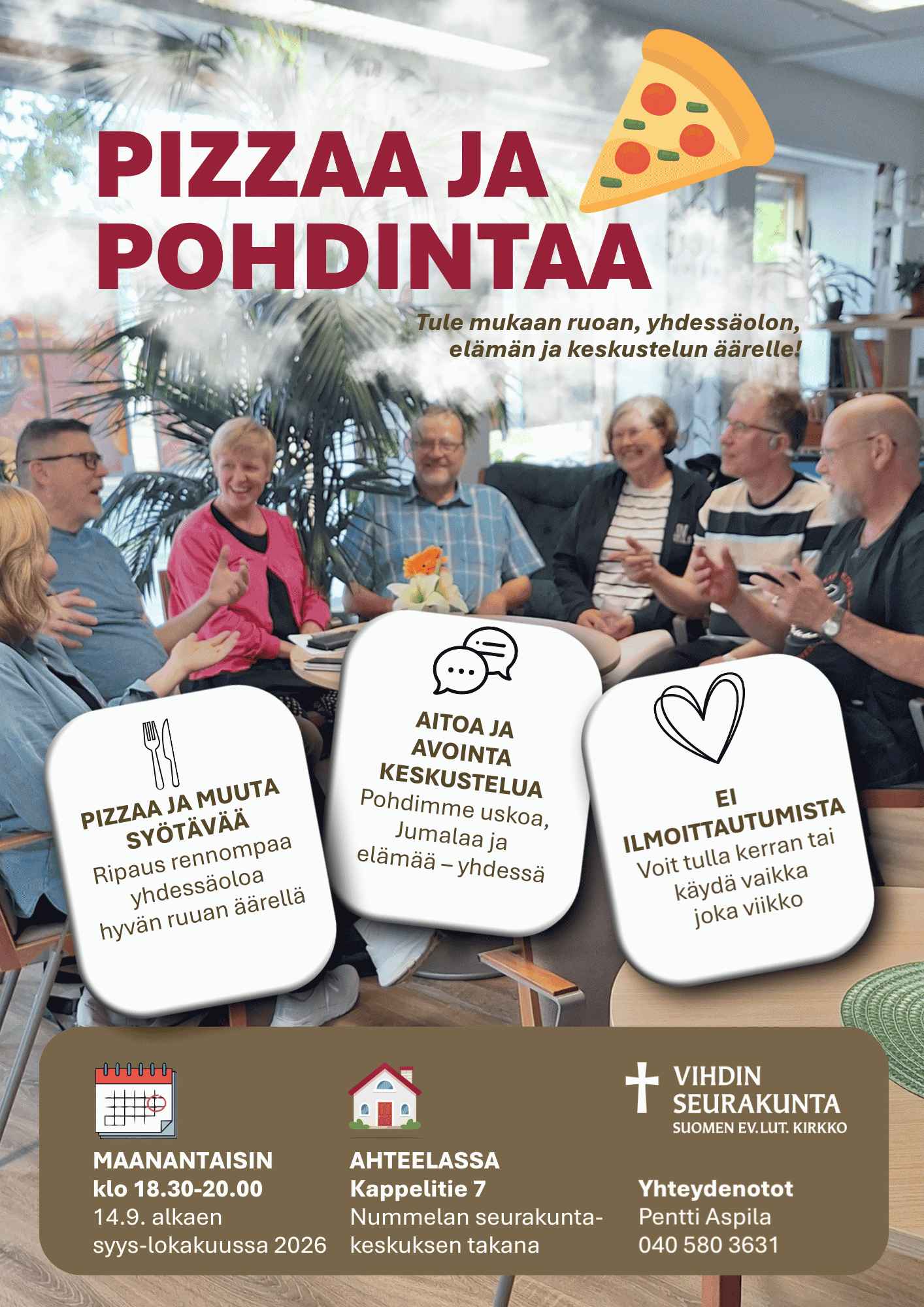 Pizzaa ja Pohdintaa