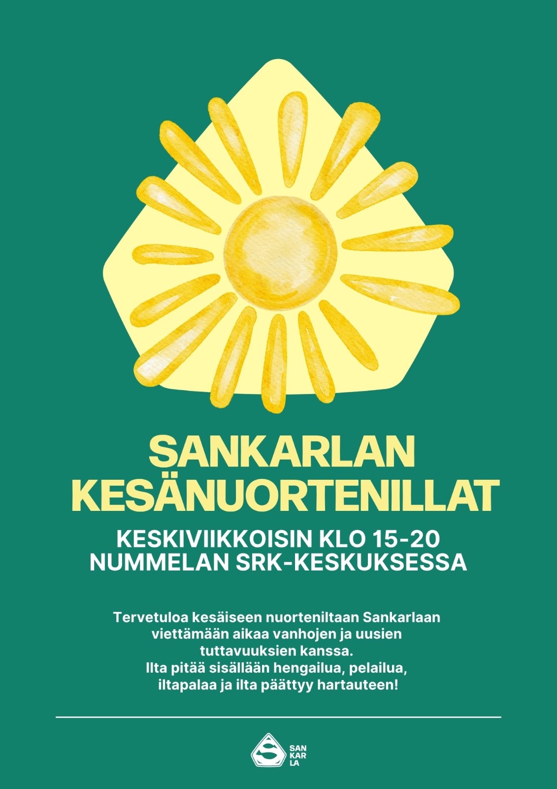 Sankarlan kesänuortenilta
