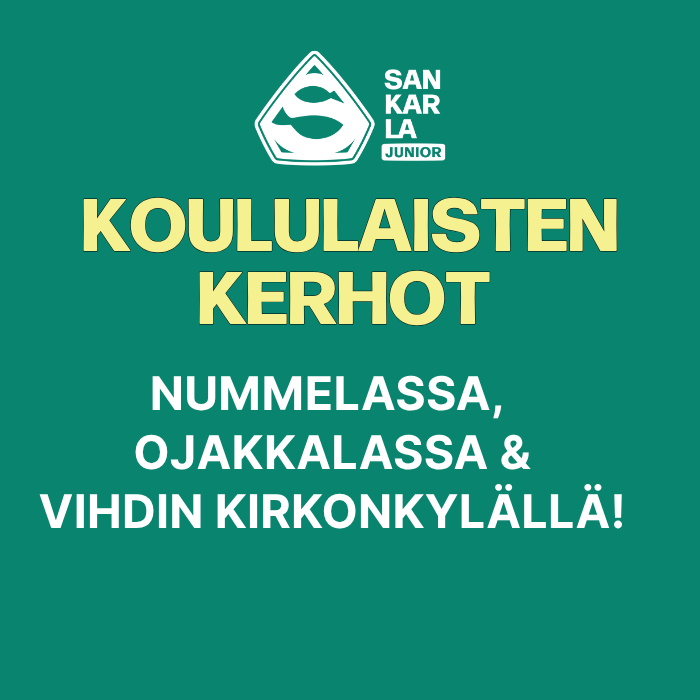 Ilmoittautuminen koululaisten kerhoihin on käynnissä