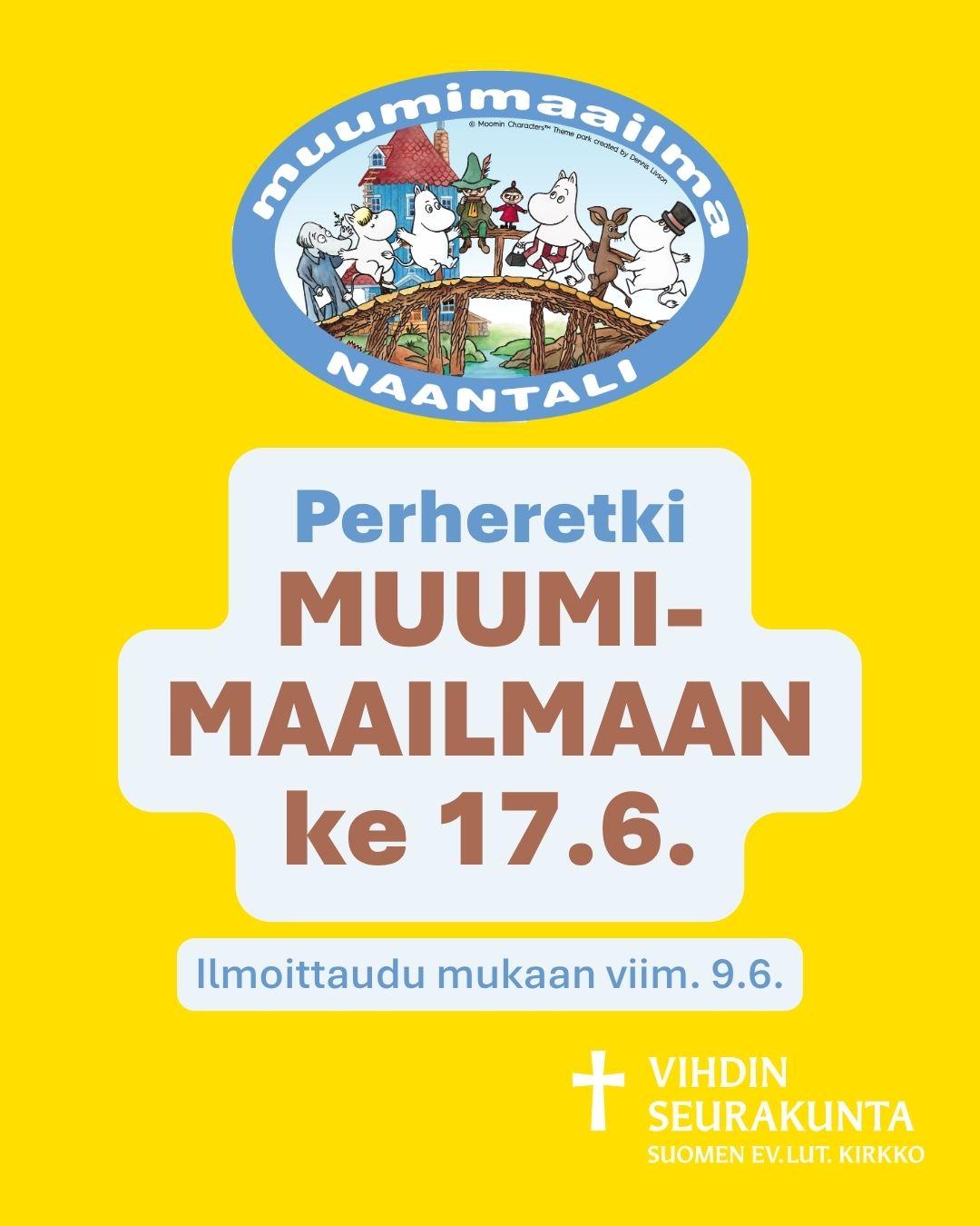Ilmoittaudu mukaan perheretkelle 9.6. mennessä